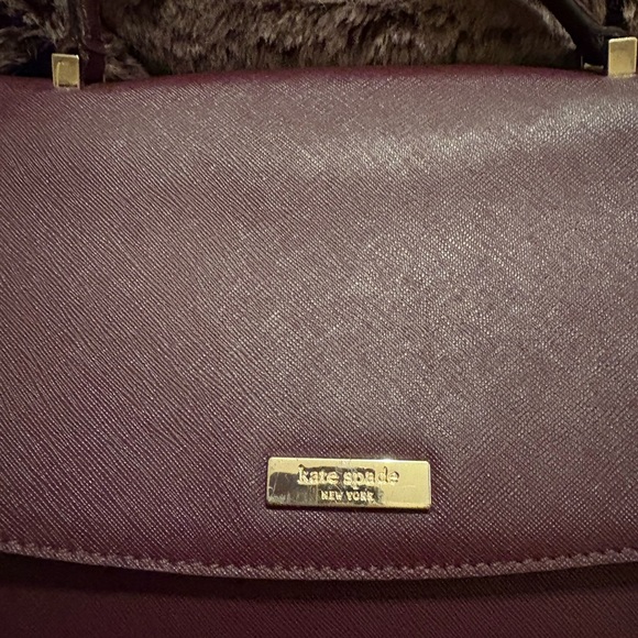 Kate Spade Dark Burgundy Satchel - Picture 15 of 16